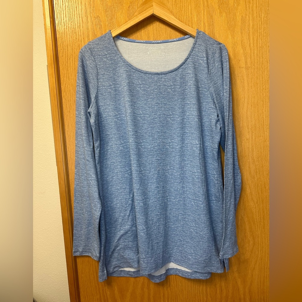 Jockey blue lounge top Size Medium